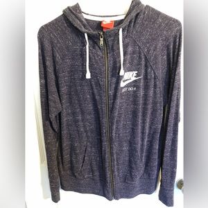 Nike Gym Vintage Heathered Full Zip Hoodie